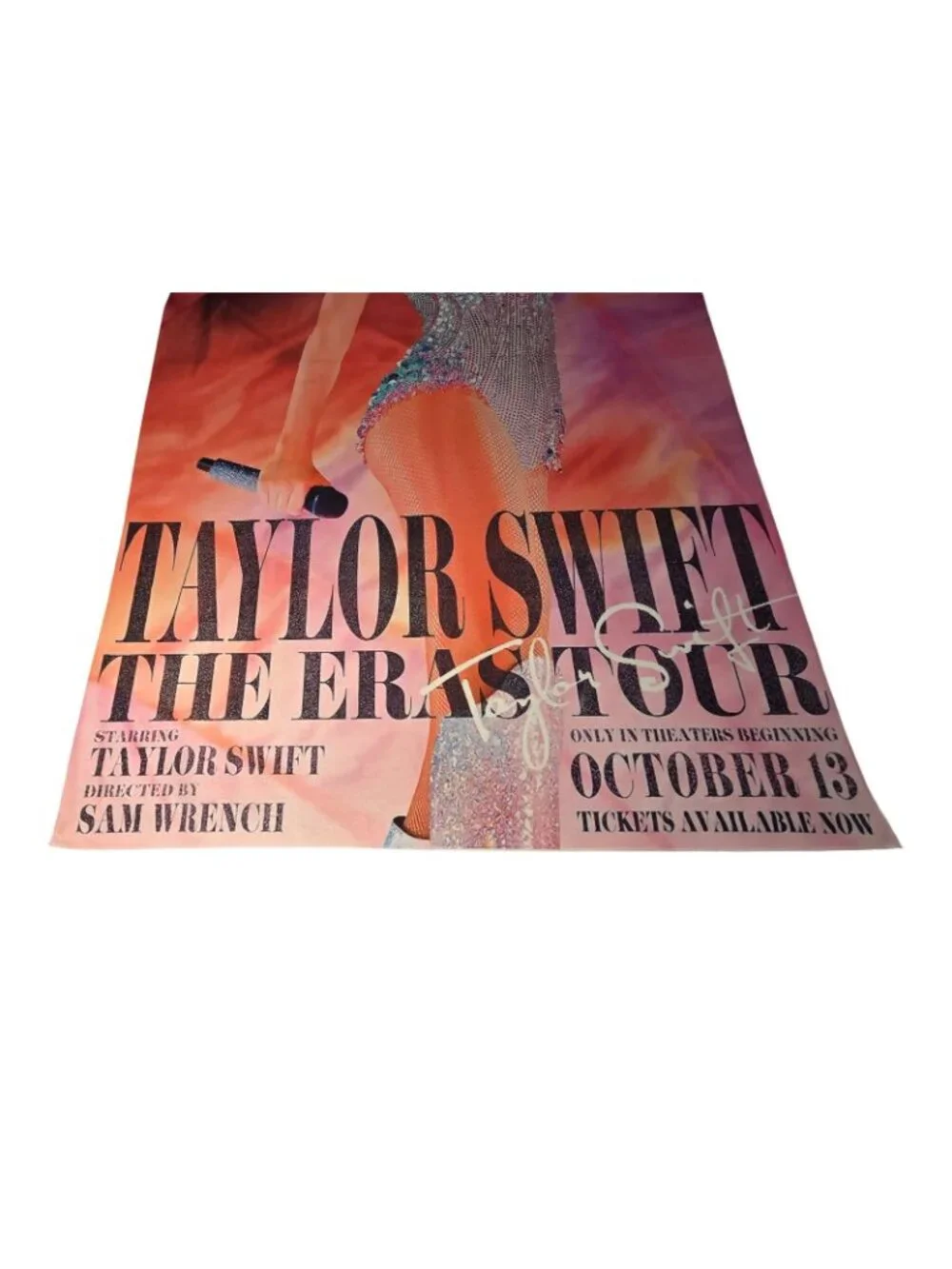 Taylor Swift The Eras Tour Fabric Wall Hanging Tapestry